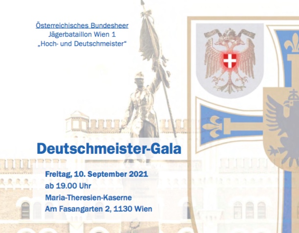 Deutschmeister-Gala 2021: Save the date!